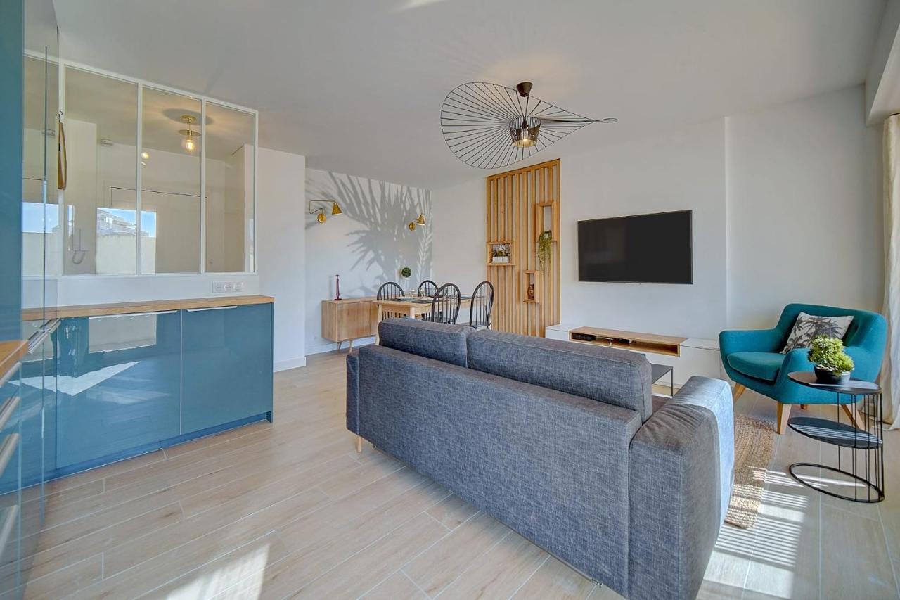 Immogroom- Renovated- Large Terrace- Ac- Shops- Parking Cannes Bagian luar foto